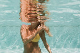 photo portrait subaquatique piscine extérieure vaucluse