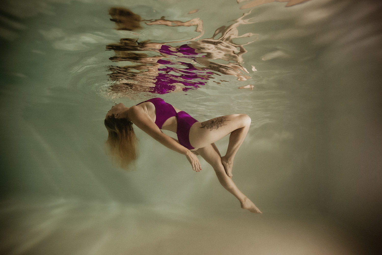 séance photo dans l'eau underwater photographie à Montpellier