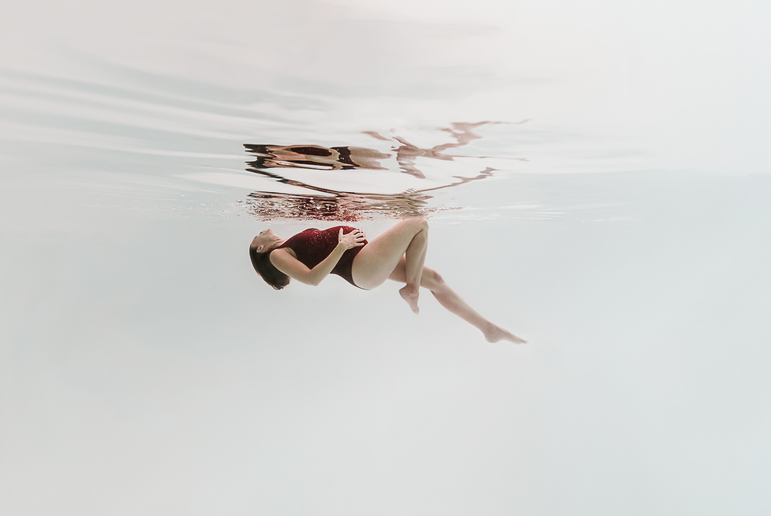 Photographe grossesse aquatique