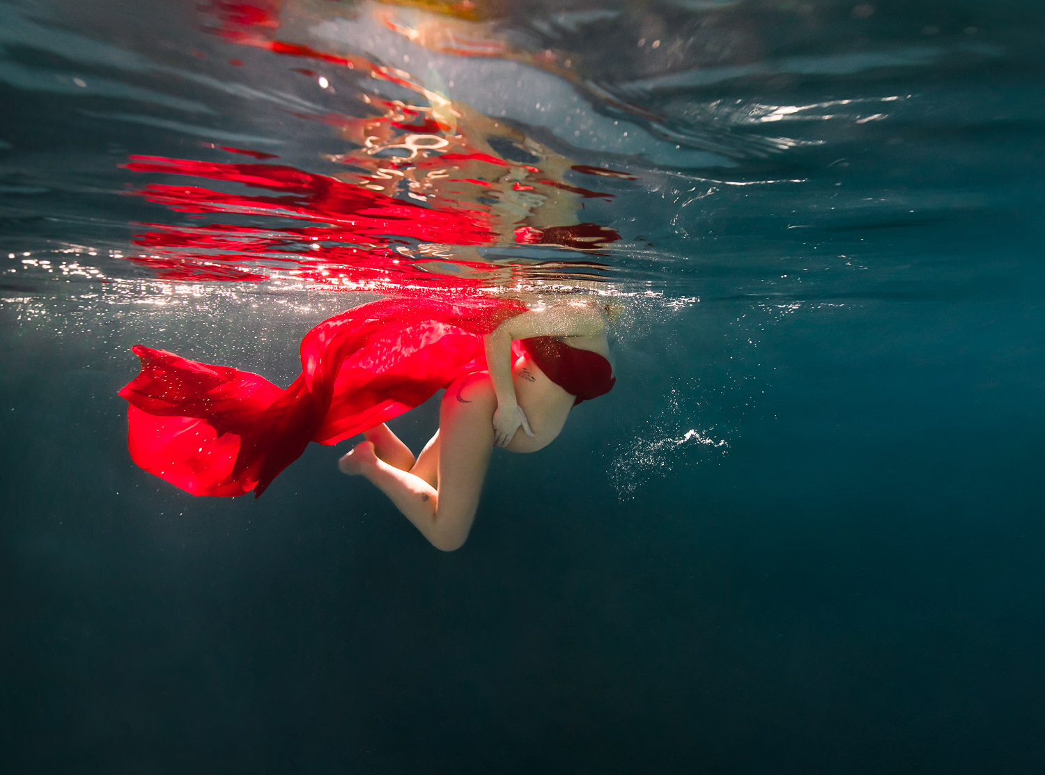Retouche photo underwater