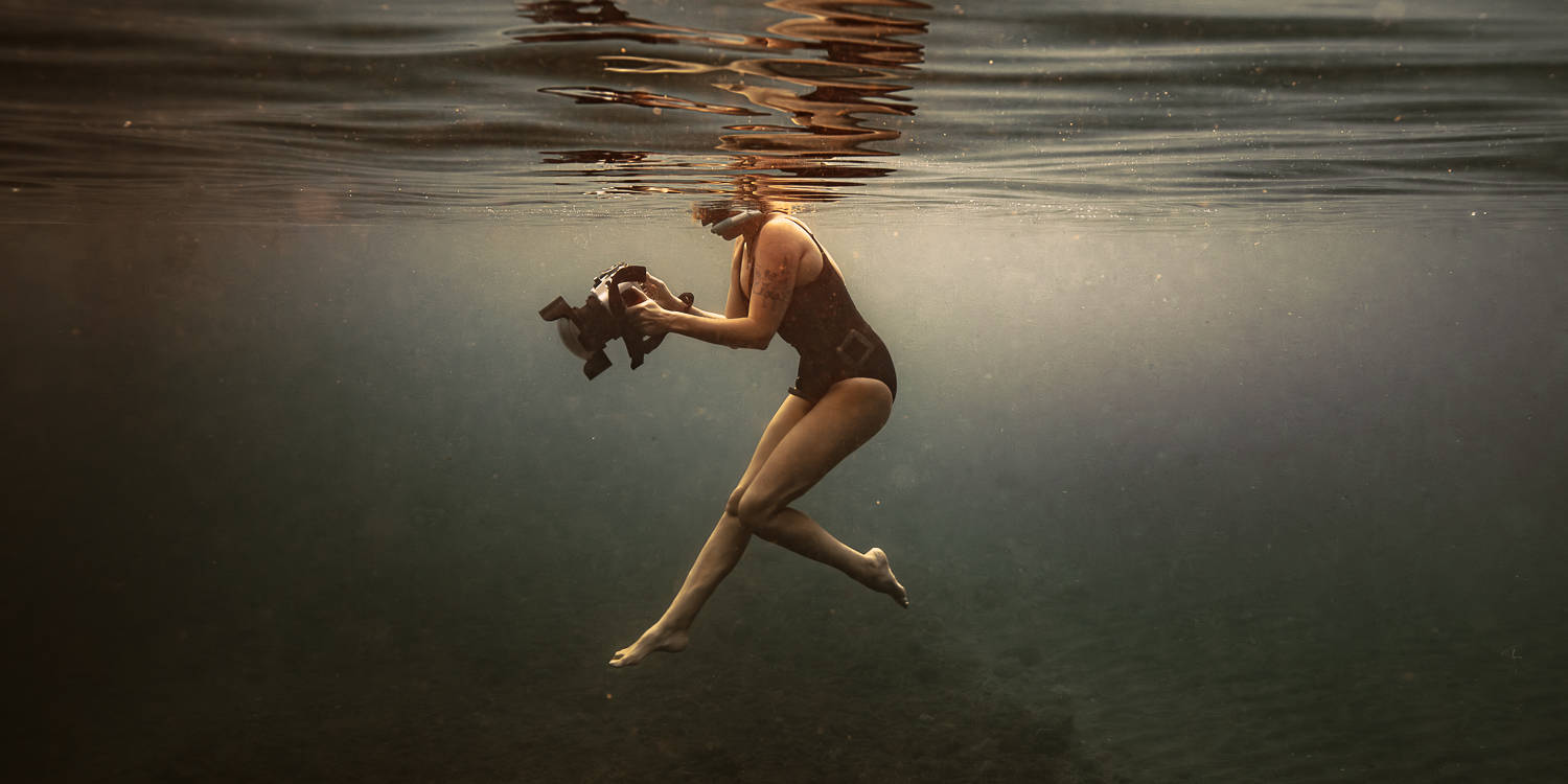 Photographe aquatique professionnel